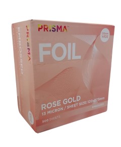 Prisma Pop Up Embossed Rose Gold Foil Sheet