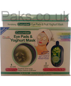 Purederm Cucumber Eye Pads And Yoghurt Mask