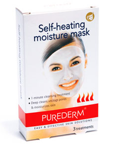 PureDerm Self Heating Moisture Mask