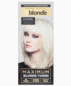 Jerome Russell Bblonde Maximum Blonde Toner