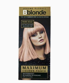 Jerome Russell Bblonde Maximum Color Toner Rose Gold