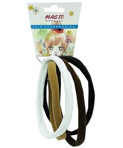 Magic Quality Hair Elastic Bands LT15BRD