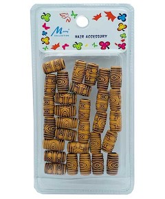 Murry Hair Accessory Wooden Beads MC24