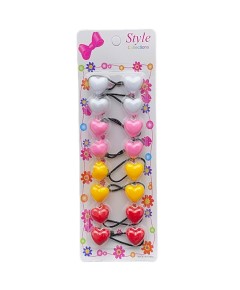 Style Collection Heart Carded Bubbles ST06