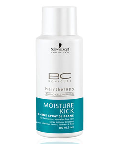 Bonacure Hairtherapy Moisture Kick Shine Spray Glissane