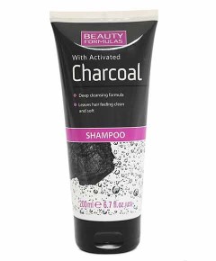 Beauty Formulas Shampoo With Activated Charcoal 