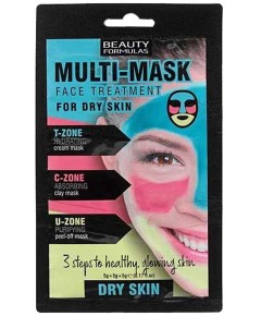 Beauty Formulas Multi Mask Face Treatment