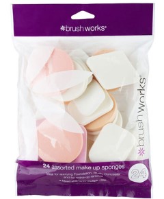 Brush Works Assorted Make Up Sponges
