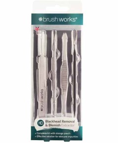 Brush Works HD Blackhead And Blemish Remover Set