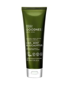 Goodness Lime Mint And Eucalyptus Natural Body Polish