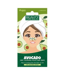 Beauty Formulas Avocado Deep Cleansing Nose Pore Strips