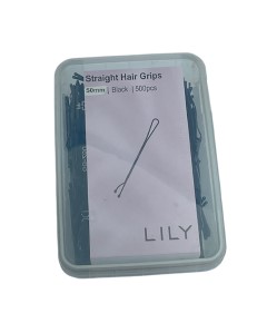 Lily Black Bob Pins HG 500