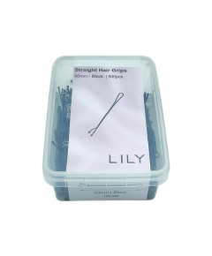 Lily Black Bob Pins HG 600