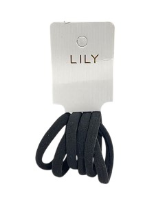 Lily Collection Pony Tailer Black EB065BLA