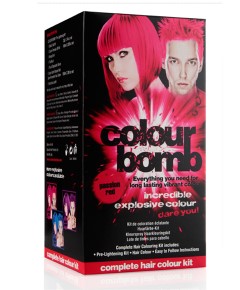 Colour Bomb Semi Permanent Hair Colour Passion Red