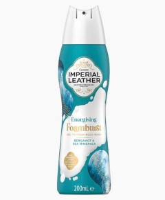 Imperial Leather Bergamot And Sea Minerals Energising Foam Burst