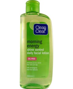 Clean and Clear Morning Energy Shine Control Daily Facial Lotion
