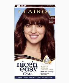 Nice N Easy Creme Permanent Colour 3.5BG Dark Burgundy Brown