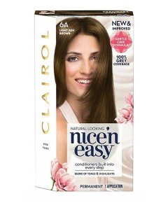 Clairol Nice N Easy Permanent Colors 6A Natural Light Ash Brown