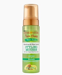 Pure Honey Hair Food Smoothing And Frizz Control Styling Mousse