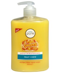 Pure Sweets Mouthwatering Fruit Chew Antibacterial Handwash