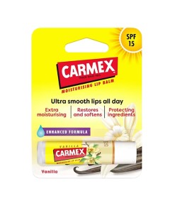 Carmex Moisturising Lip Balm Stick Vanilla