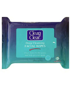 Clean and Clear Deep Cleansing Facial Wipes