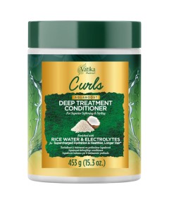 Vatika Naturals Curls Aquaboost Deep Treatment Conditioner With Rice Water And Electrolytes
