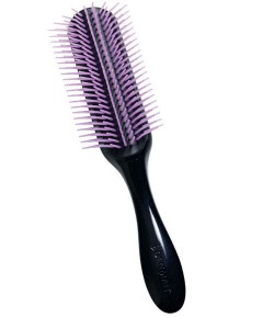 D4 Light Black And Purple Large Styling Brush
