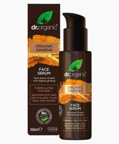 Bioactive Skincare Organic Ginseng Face Serum For Men