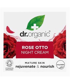 Bioactive Skincare Organic Rose Otto Night Cream