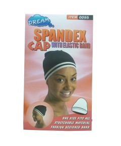 Spandex Cap With Elastic Band 0095