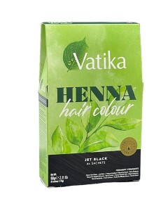 Vatika Henna Permanent Hair Color Jet Black