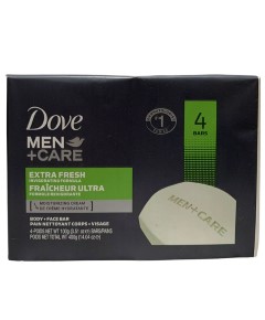 Dove Men Care Extra Fresh Soap Bar Invigorating Clean