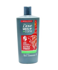 Dove Men Plus Care 24H Nourishing Extra Fresh Body Plus Facewash