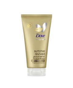 Dove Summer Revived Gradual Self Tan Face Cream For Light To Medium