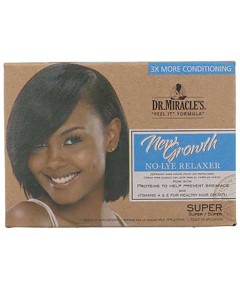 Dr. Miracles New Growth No Lye Relaxer Kit Super