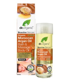 Organic Moroccan Argan Oil Bath And Massage Body Oil