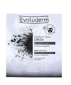 Detox Sheet With Active Botanical Charcoal