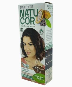 Natucor Vegan Ammonia Free Permanent Color 6.7 Chocolate