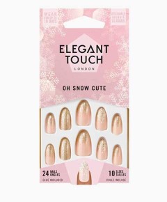 Oh Snow Cute Nails With Glue