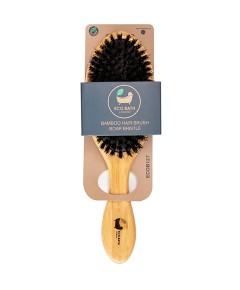 Bamboo Hair Brush Boar Bristle