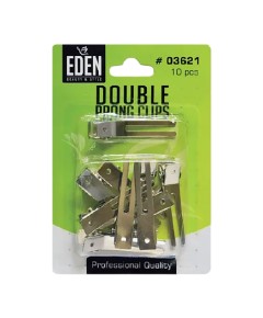Eden Professional Quality Double Prong Clips 03621