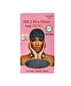 Eden HD Ultra Sheer Stocking Wig Cap WS201 Black