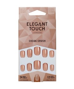 Elegant Touch Cocoa Crush Nail With Glue