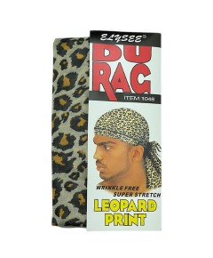Elysee Star Leopard Print Du Rag 1048