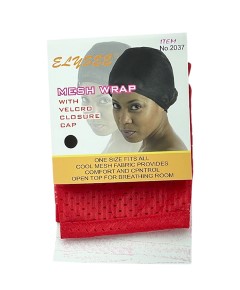Elysee Star Mesh Wrap With Velcro Closure Cap 2037