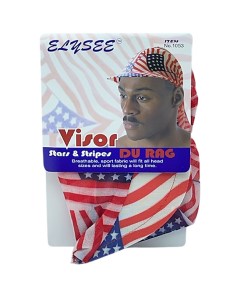 Elysee Star Visor Stars And Strips Du Rag 1053