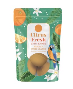 Elysium Spa Citrus Fresh Neroli And Sweet Orange Bath Bombs