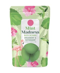 Elysium Spa Mint Madness Spearmint And Peppermint Bath Bombs